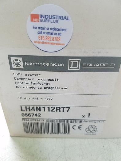 Used Square D Telemecanique LH4112RT7 Soft Start