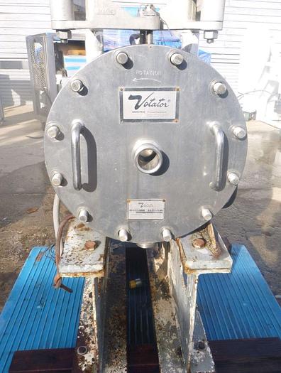 Used Mill, Pin, S/st, 16" Dia, 10 HP, Votator, Mdl CR16 #L744216