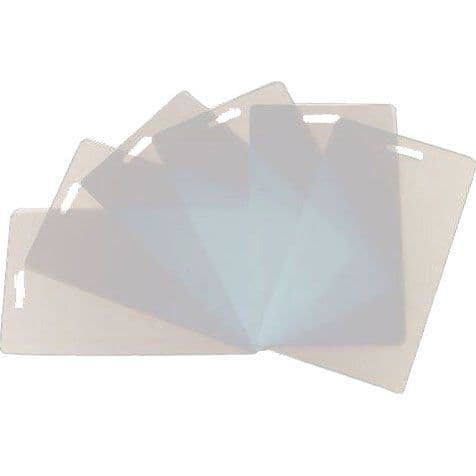 Self-seal Cold Luggage-Tag With Slot Laminating Pouches (71 x 115mm) INCLUDING LUGGAGE LOOPS (100)