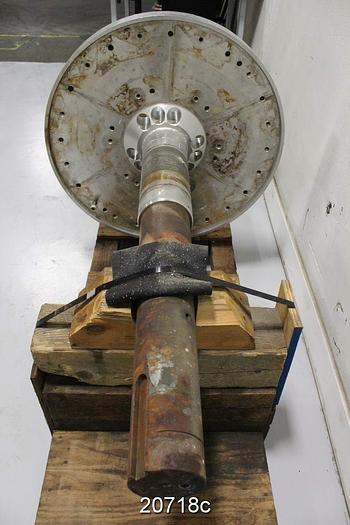 Refurbished Sprout Waldron R34EMAIII Refiner Shaft With Rotor, 34", Ported Design, Rebuilt Store Room Spares. #20718