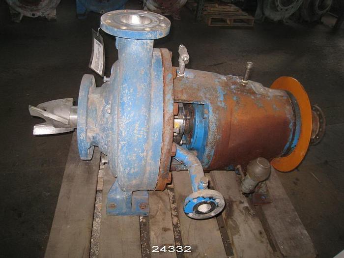 Used Goulds 3500M Pump, 4x8x18, Stainless Steel Casing #24332