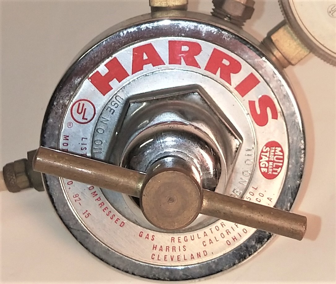 Used Harris 92-15 Multi-Stage Gas Regulator