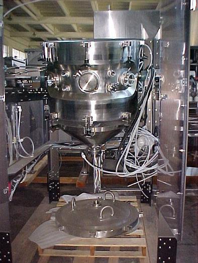 Used Extractor, Rotating, Vacuum, 10 CF, S/st, Lee Inds., #L739932