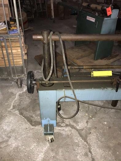 Used 120" CORETECH CORE CUTTER MODEL CT14 AUTOMATIC CUT AND PUSHER