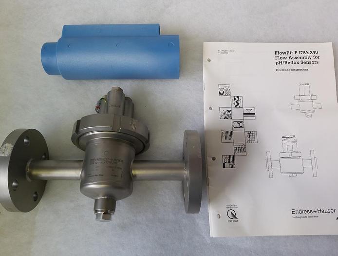 Durchflussarmatur Flowfit CPA240, Endress und Hauser, neu