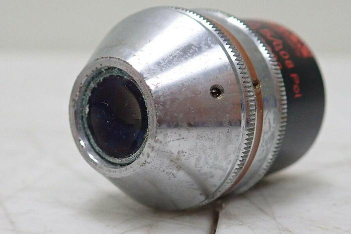 Used Zeiss 460118-9902 Plan 2,5/0,08 2.5/0.08 Pol 160/- Microscope Objective