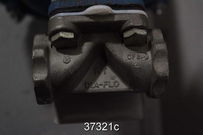 Unused ITT Dia-Flow 0.5" Diaphragm Valve, Threaded #37321