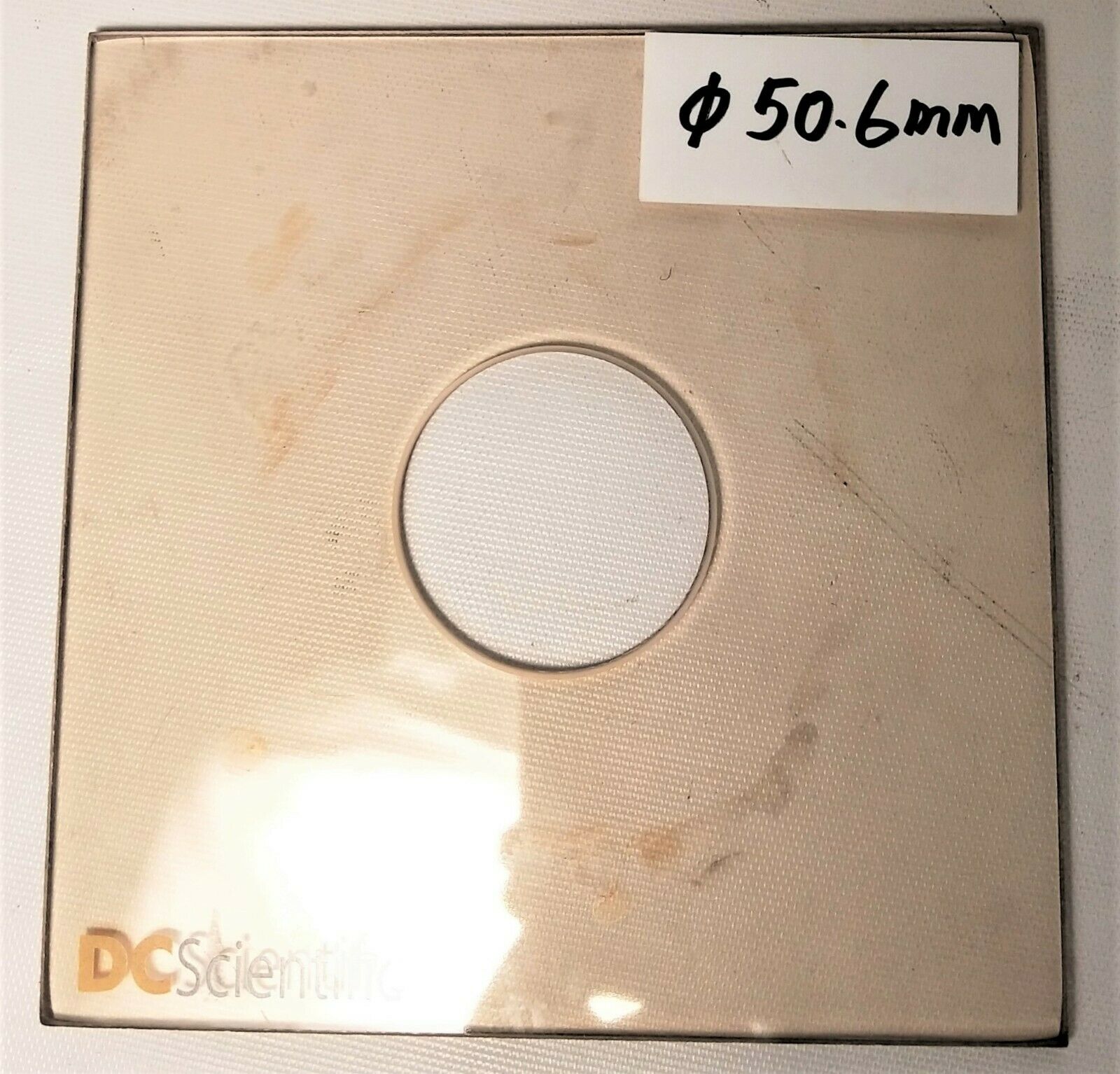 Used DC Scientific (and Equivalent) ASTM D86 Flask Support Plate