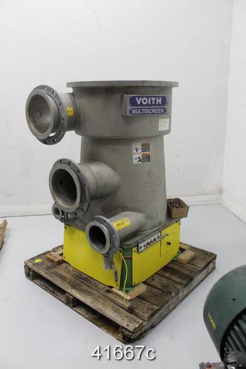 Used Voith MSM 05/05 Pressure Screen, Stainless Steel Housing #41667