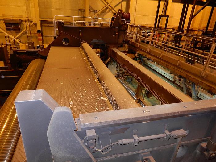 Used 300" VOITH SIRIUS HORIZTONAL TRACK REEL MANUFACTURED 2002