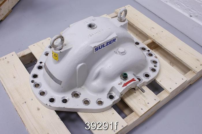 Used Sulzer ZPP10-250 Split Case Pump, Duplex Steel Casing, 10x12 #39291