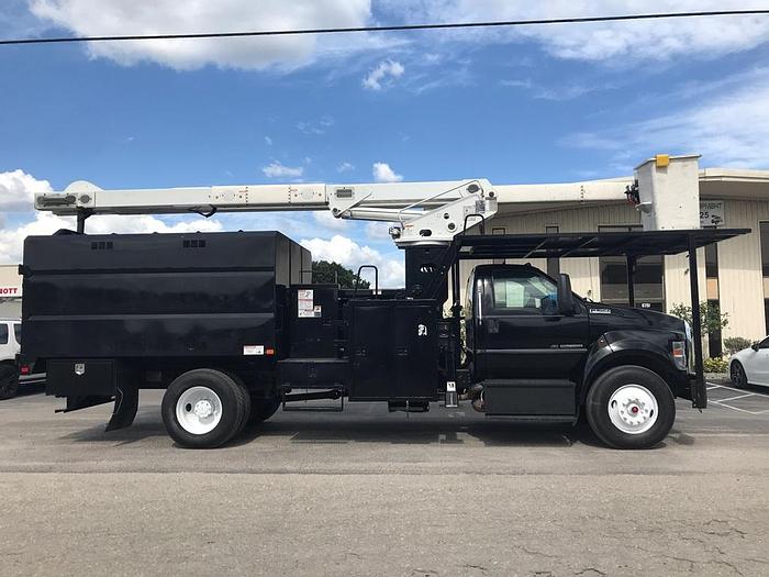 Used Terex Hi-Ranger 60/70 Forestry Bucket Boom on Ford F750 Chipper Dump Truck - 05233