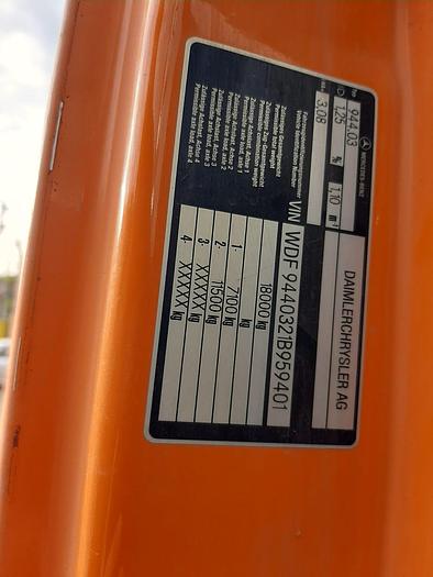 Gebruikt 2007 MERCEDES BENZ AXOR 1843 , 3 PEDALS, EURO 3, MANUAL GEAR