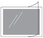 Luggage Tag With Slot Cold Seal Laminate Pouches - 64 x 108mm - pack of 500