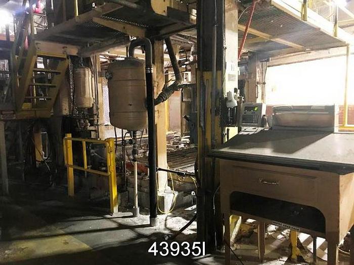 Used Andritz Wet Lap Line. 80" Belt Press with Steel Frame #43935