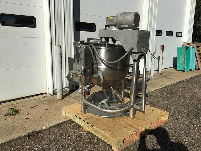 Used 60 GALLON GROEN DTA /3-60 KETTLE – S/S – JACKETED (#9346)