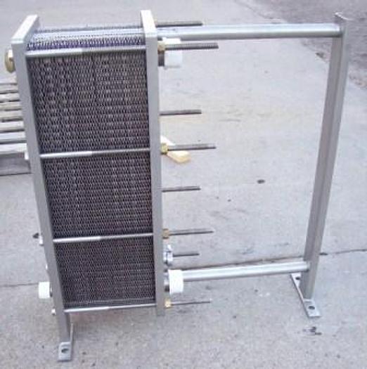 Used MUELLER AT10 DMF-81 PLATE COOLER HEAT EXCHANGER with NEW GASKETS #88C22321