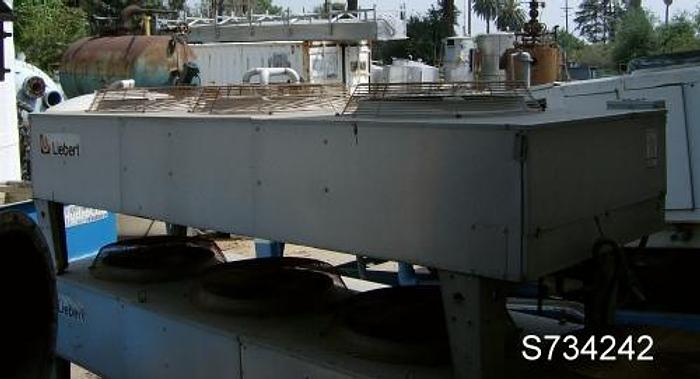 Used Refrig, Condenser, Air Cooled, Liebert, 3 Fan, 240v, Freon #S734242