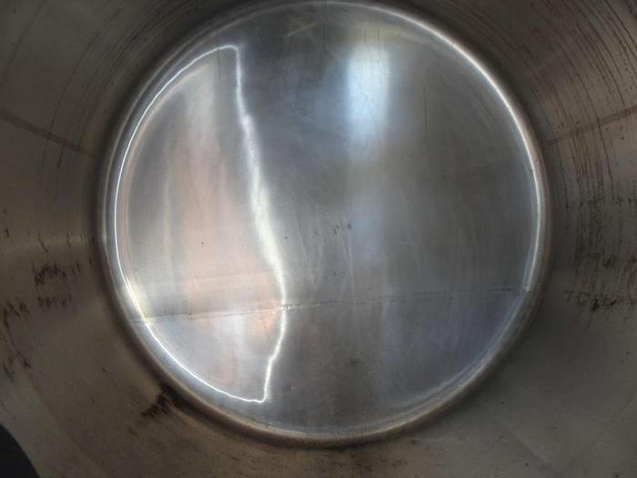 Used Tank, 1,000 Gallon, S/st, Jkt, Agit, Dairy, Horizontal #S743094