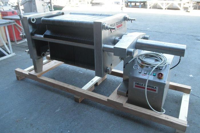 Used Filter, P&F, 23" X 23", PPL, 60 Plates, Della Toffola,Filter, P&F, 23" X 23", PPL, 60 Plates, Della Toffola, #S741432