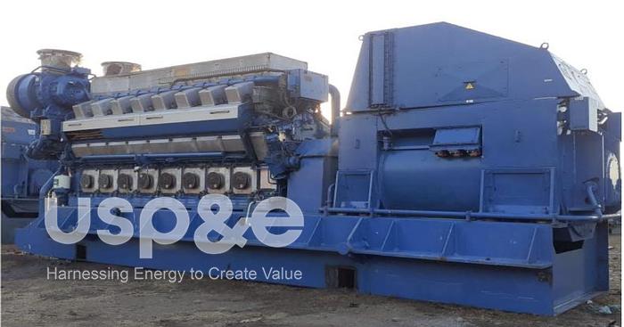 Used 18.9 MW 2004 Used Wartsila 16V32LN-CR Diesel Generator Sets