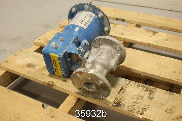 Used Neles Jamesbury 1 1/2 5150 31 3600MT 1.5" Ball Control Valve #35932