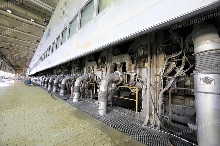 Gebraucht (PM4-88) - Paper Machine Fourdrinier Make Voith 6570 mm
