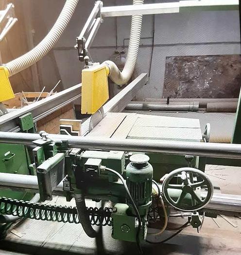 Used RÜCO double crosscut saw Type 22