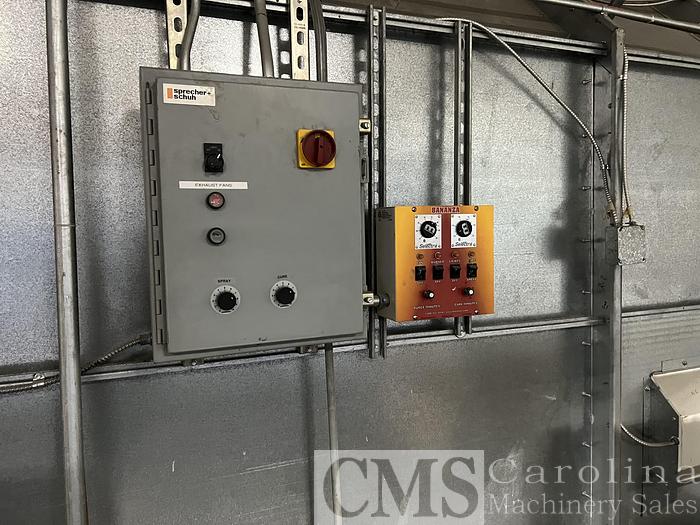 Used Carolina Virginia 14x27 Spray Booth