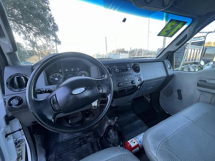 Used 2013 Ford F-650 XL Super-Duty Flatbed Truck #5647