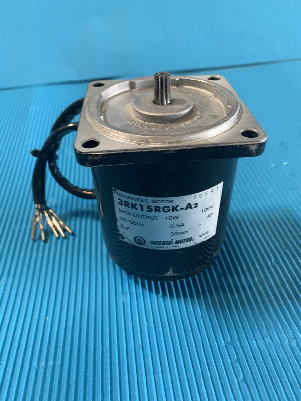 Used oriental motor reversible motor 3rk15rgk-a2