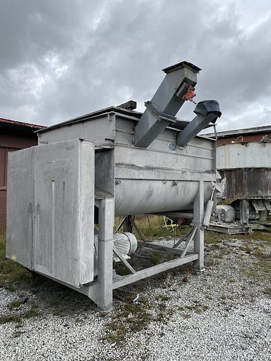 Used RIETZ TWIN SHAFT RIBBON BLENDER