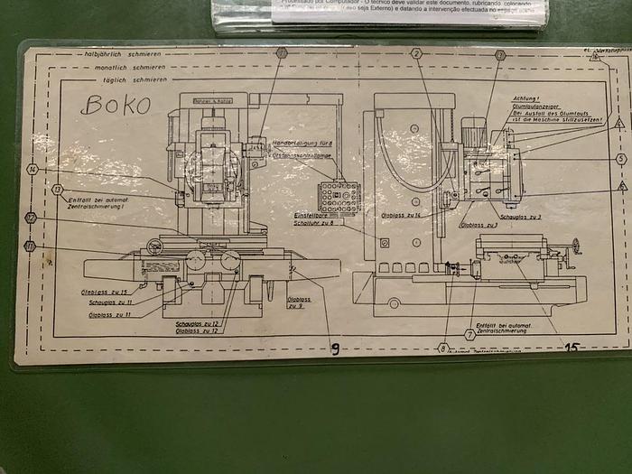 Used Fresadora universal BOKO