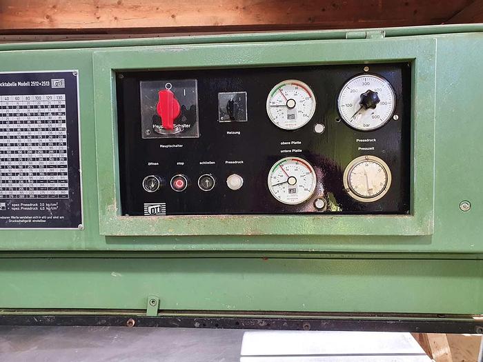 Used 1980 Ott Germany OTT veneer press JU 2513