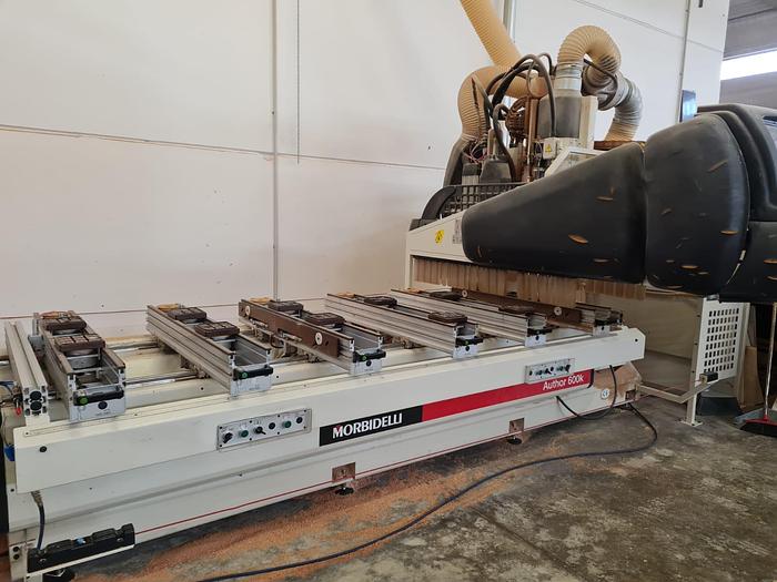 Revisionato CENTRO DI LAVORO MORBIDELLI AUTHOR 600K CE