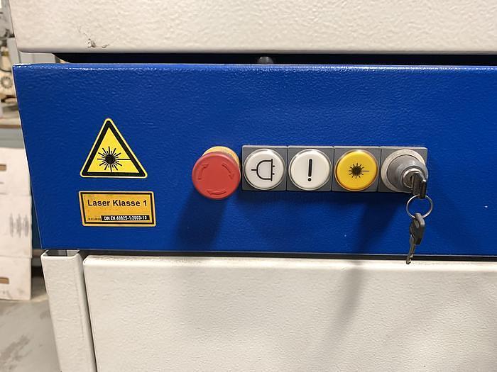 Used LINCOLN ELECTRIC  IRB 2400 ROBOTIC LASER WELDING CELL WITH DUAL ABB IRBP 2000L DUAL TRUNNIONS