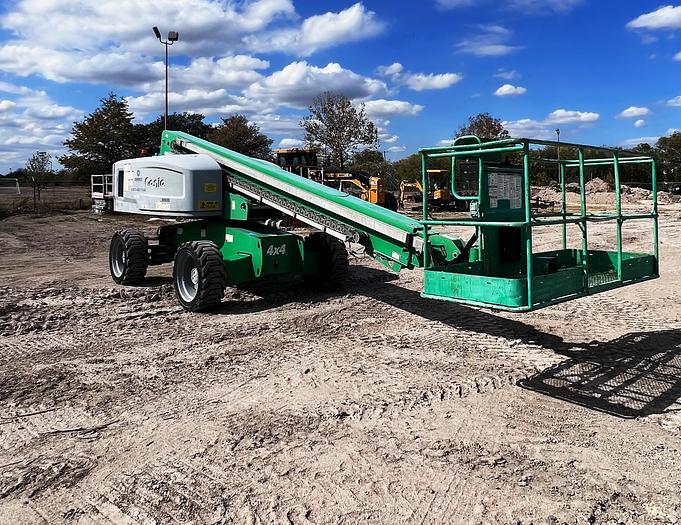 Used 2014 GENIE S-60X 4WD Diesel Straight Boom