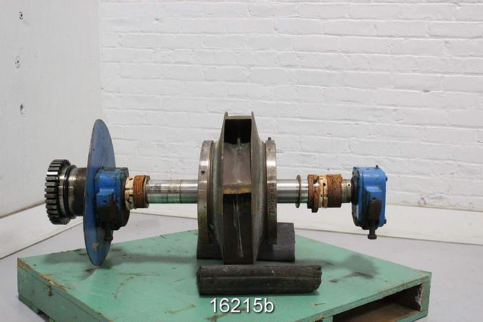 Used Goulds 3410 Rotating Assembly, Low Pulse, 10X12X17, 15.75" Impeller #16215