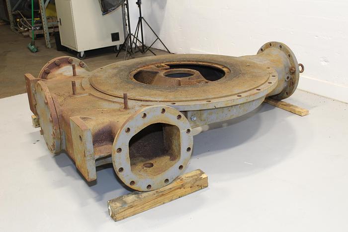 Used Nash CL9002 Cast Iron Vacuum Pump Head #42678