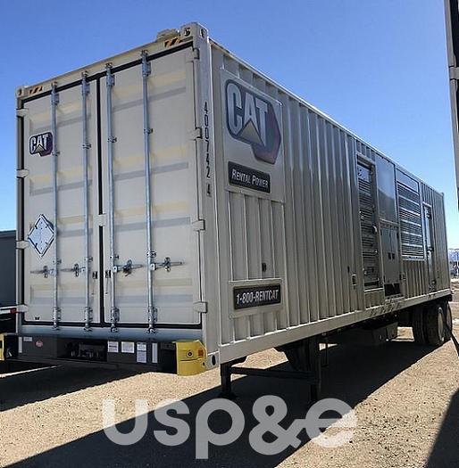 Used 1 MW 2020 Used Caterpillar XQ1140 Tier 4 Diesel Generator