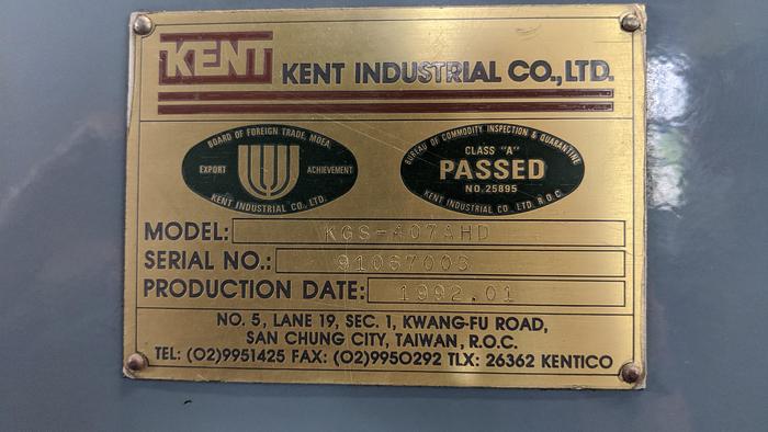 Ottime Rettifica Tangenziale KENT KGS-407 AHD