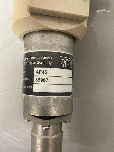 Used Optek AF45 & HVPS45 Wavelength UV Absorption Sensor w/ 1" Sanitary Fitting