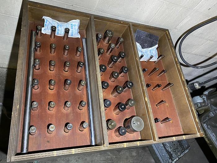 Used Precision Mandrels for Gleason/M&M Gear Inspection -50+ Mandrels Hardened Tool Steel Gleason