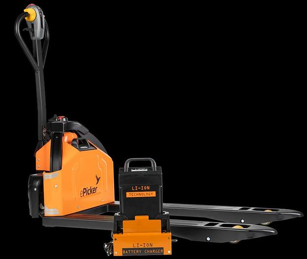 Lithium-Ion Powered Pallet Jack