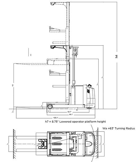 Electric Mid Level Order Picker