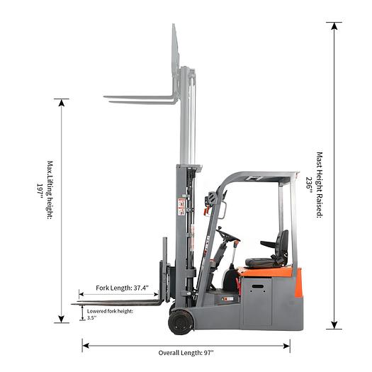 Tory EF3300SE 3,300 lbs capacity