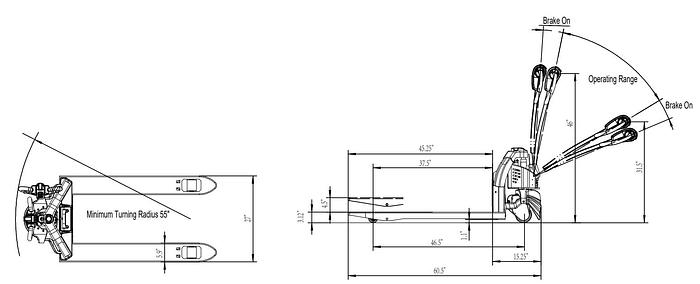 Lithium-Ion Powered Pallet Jack