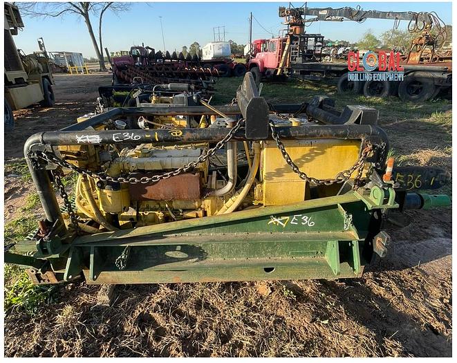 Used Barbco 30/36-200 Skid Mounted Boring Machine + 52'ft Tracks