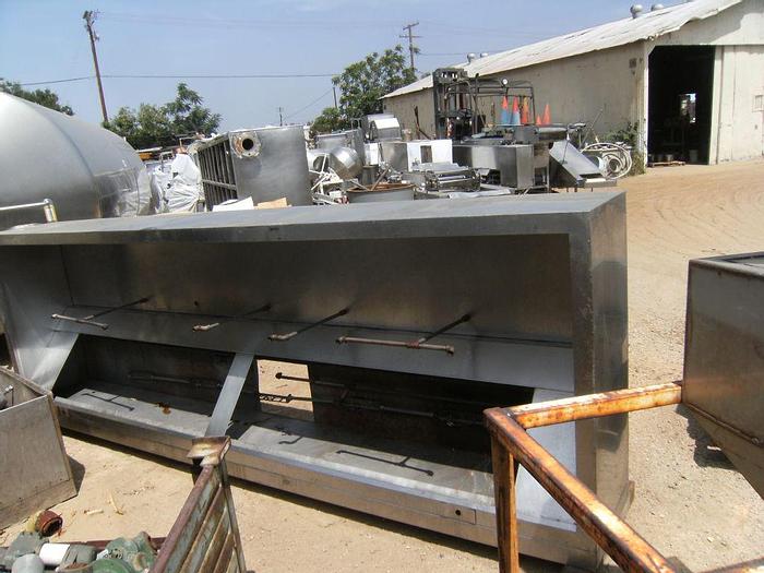 Used Fryer, Hood, 4' x 12', S/st, Vapor #S740457