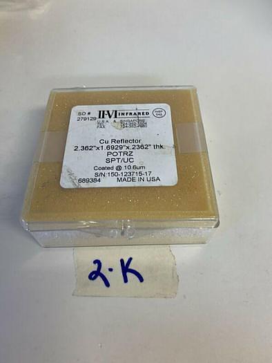 Used II-VI INFRARED 279129 Cu Reflector 2.362”x1.6929”